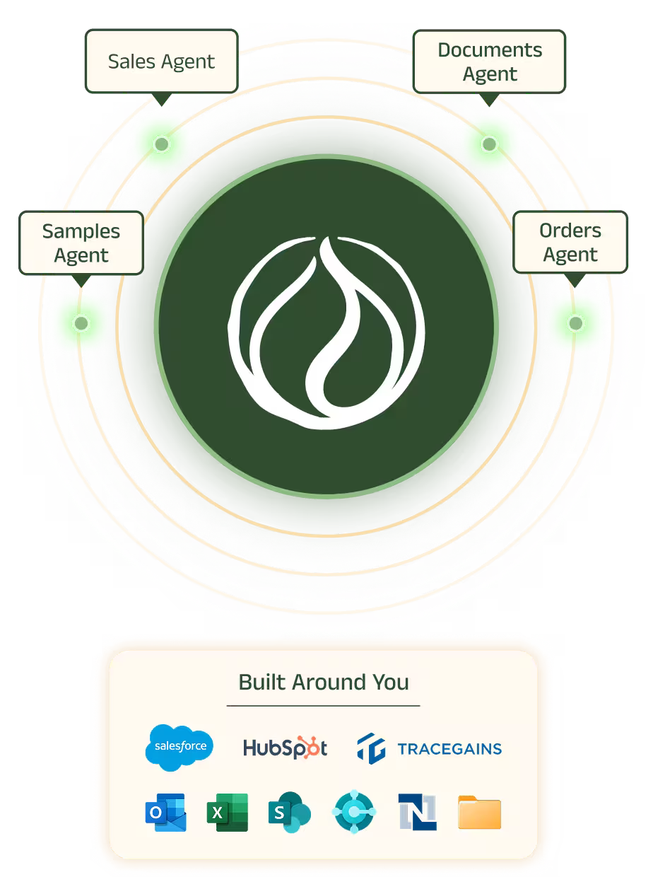 Industrial food processing line with orange dried fruit pieces on a stainless steel conveyor belt inside a clean, white factory.